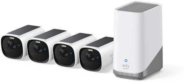 Anker Eufy Cam E40 4-Cam Kit (HomeBase S380) Baltas