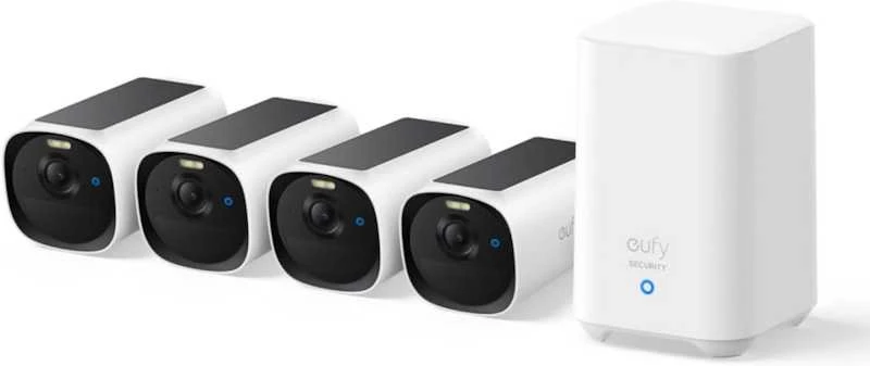 Anker Eufy Cam E40 4-Cam Kit (HomeBase 2) Baltas