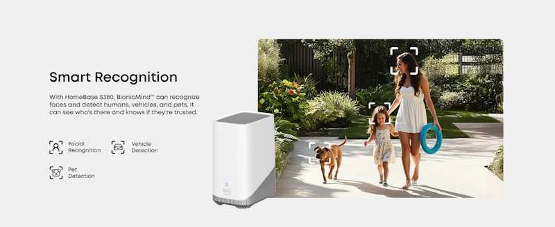 Anker Eufy Cam E40 4-Cam Kit (HomeBase 2) Baltas
