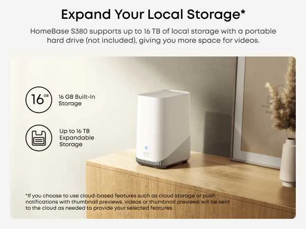 Anker Eufy Cam E40 3-Cam Kit (HomeBase 2) Baltas