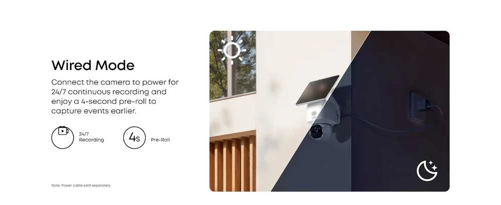 Anker Eufy SoloCam E42 2+1kit Baltas