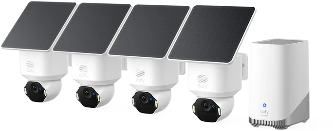 Anker Eufy Eufy SoloCam E42 4+1kit Baltas