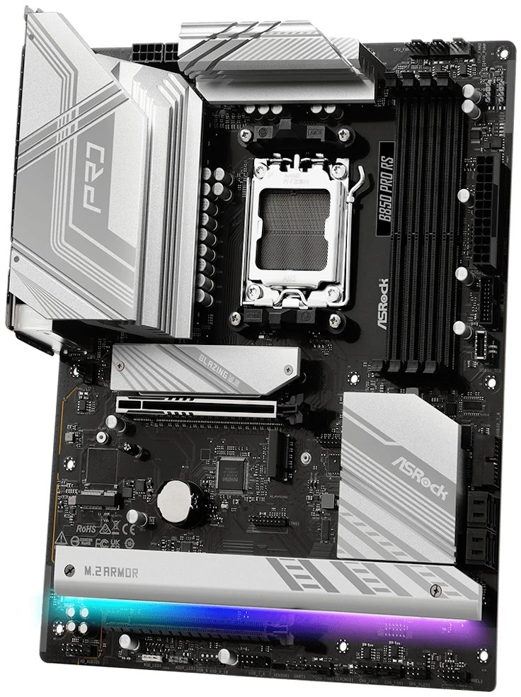 Asrock B850 Pro RS AMD B850 Lizdas AM5 ATX