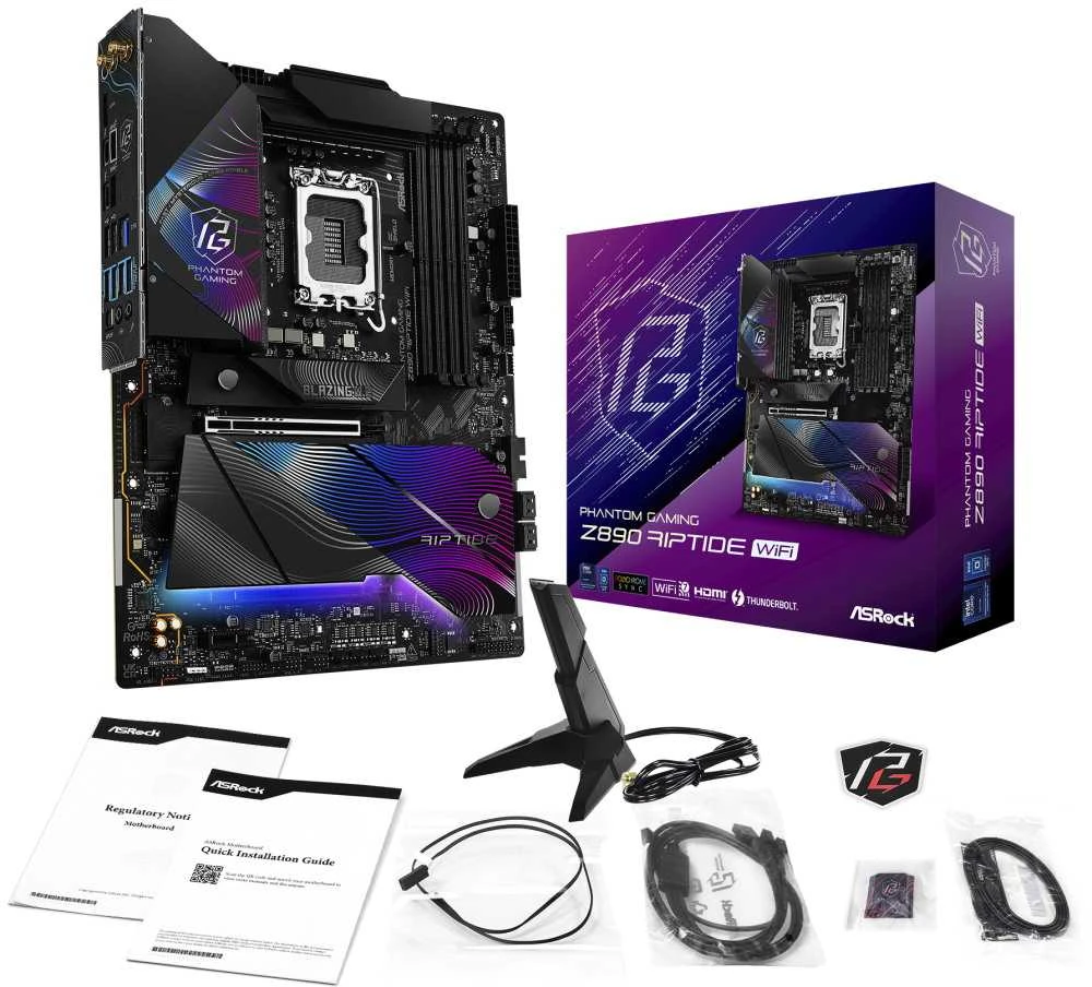 Motininė Plokštė - ASRock Z890 Riptide WiFi