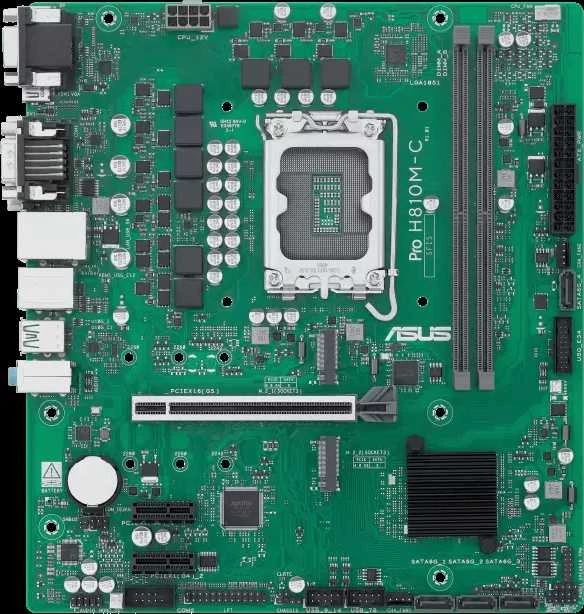 Pagrindinė plokštė ASUS PRO H810M-C-CSM LGA1851 micro-ATX