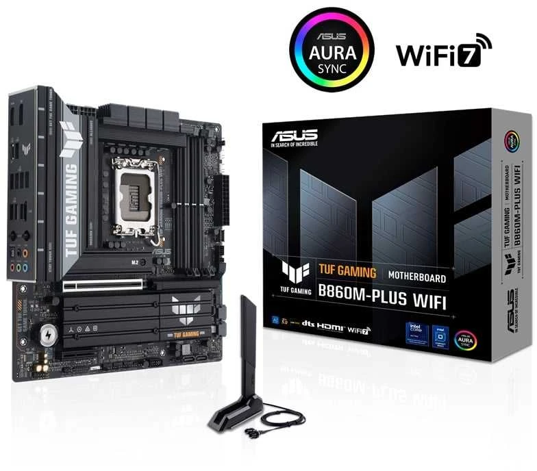 Pagrindinė plokštė ASUS TUF GAMING B860M-PLUS WIFI