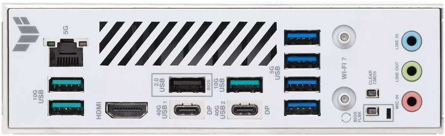 Pagrindinė plokštė ASUS TUF GAMING X870-PRO WIFI7 W NEO AMD X870 Socket AM5 ATX