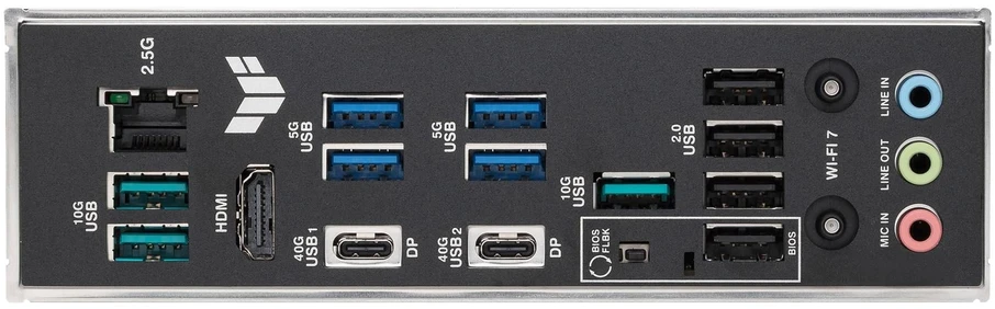 ASUS TUF GAMING X870E-PLUS WIFI7 AMD AM5 ATX pagrindinė plokštė 4xDDR5 PCIe 5.0 x16 4xM.2 1xHDMI 2xSATA