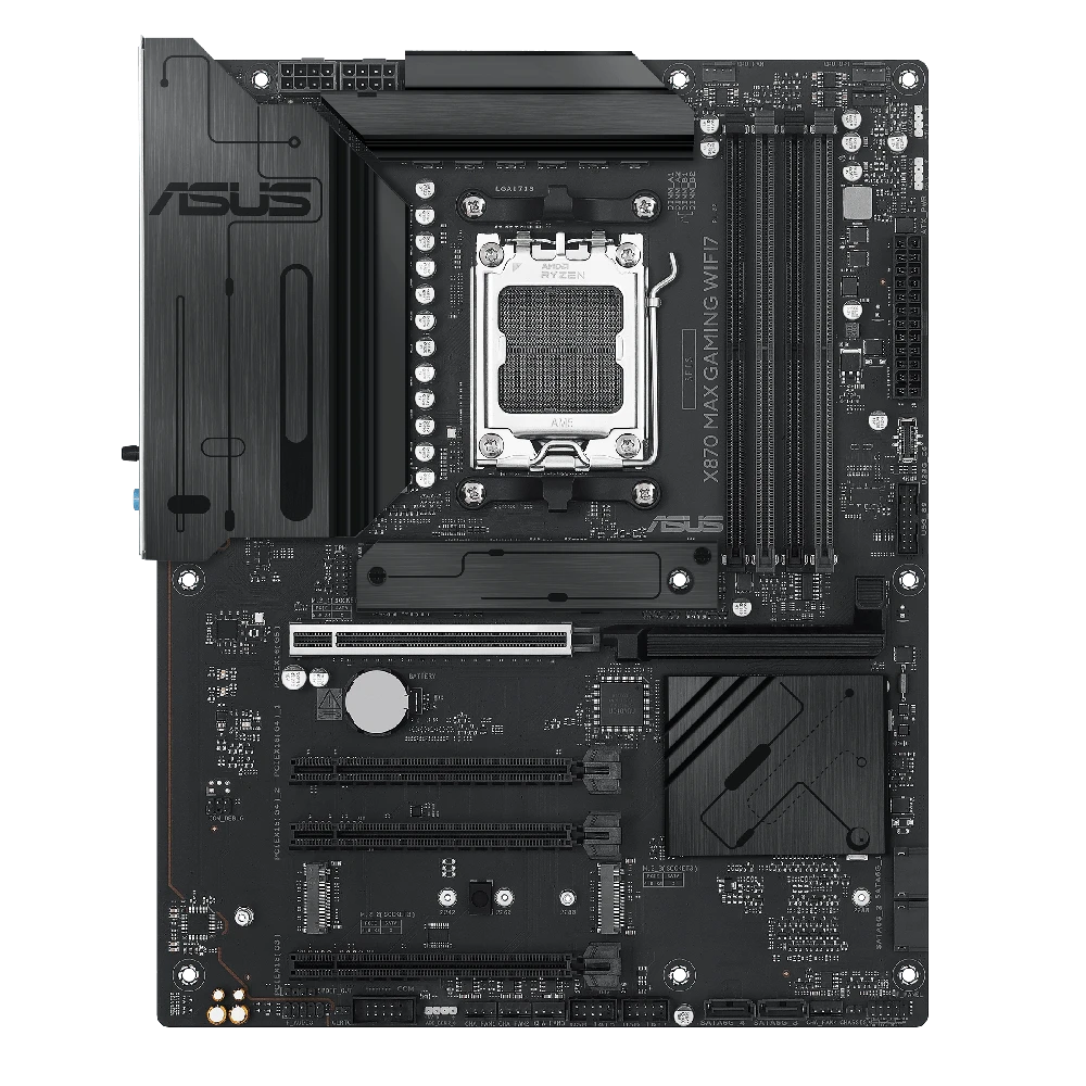 Pagrindinė plokštė ASUS X870 MAX GAMING WIFI7 AM5 MB 4xDDR5
