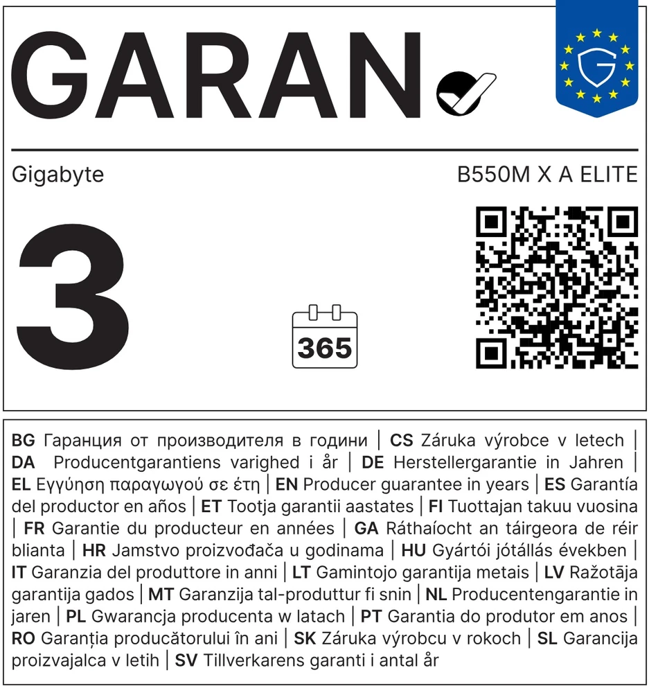 GIGABYTE B550M X AORUS ELITE pagrindinė plokštė, AMD, lizdas AM4, AMD Ryzen 5000 serija, AMD Ryzen 4000 serija, AMD Ryzen 3000 serija, lizdas AM4, DDR4-SDRAM, 128 GB