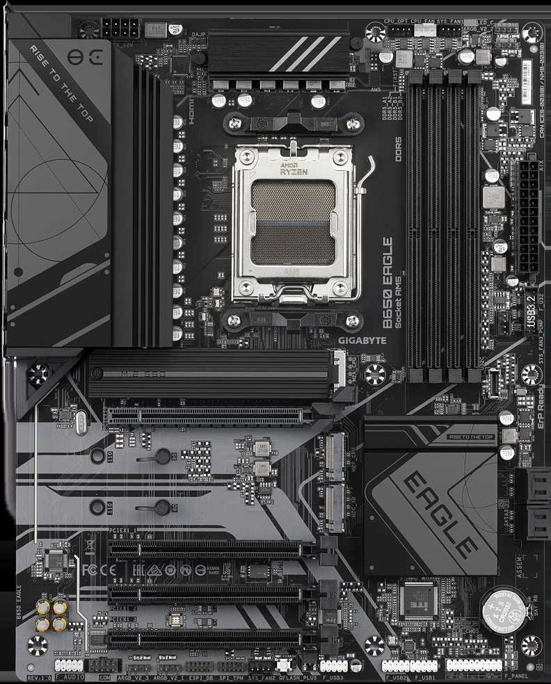 Pagrindinė plokštė Gigabyte B650 EAGLE AM5