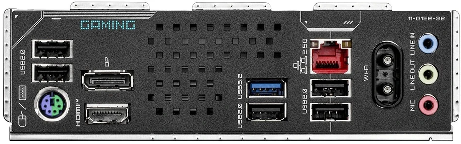 Pagrindinė plokštė GIGABYTE H810M GAMING WIFI6 GEN5