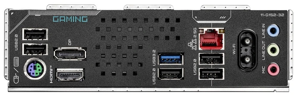 Pagrindinė plokštė GIGABYTE H810M GAMING WIFI6 LGA1851 MB
