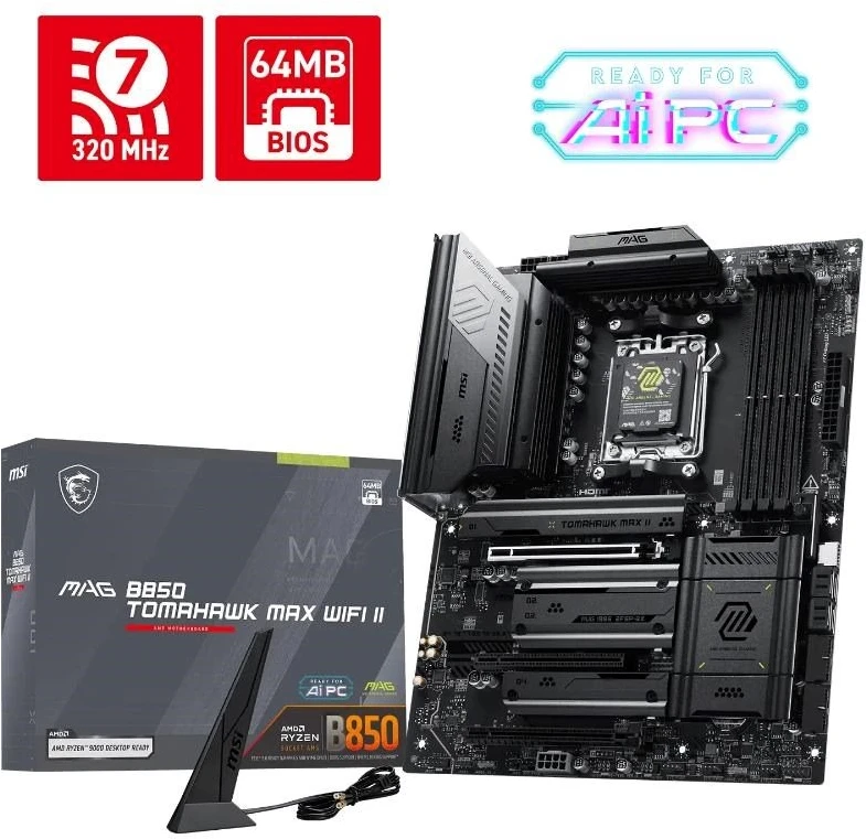 MSI MAG B850 TOMAHAWK MAX WIFI II (AM5)