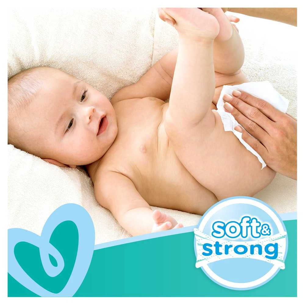 Pampers Freshclean Baby Wipes 80 servetėlių