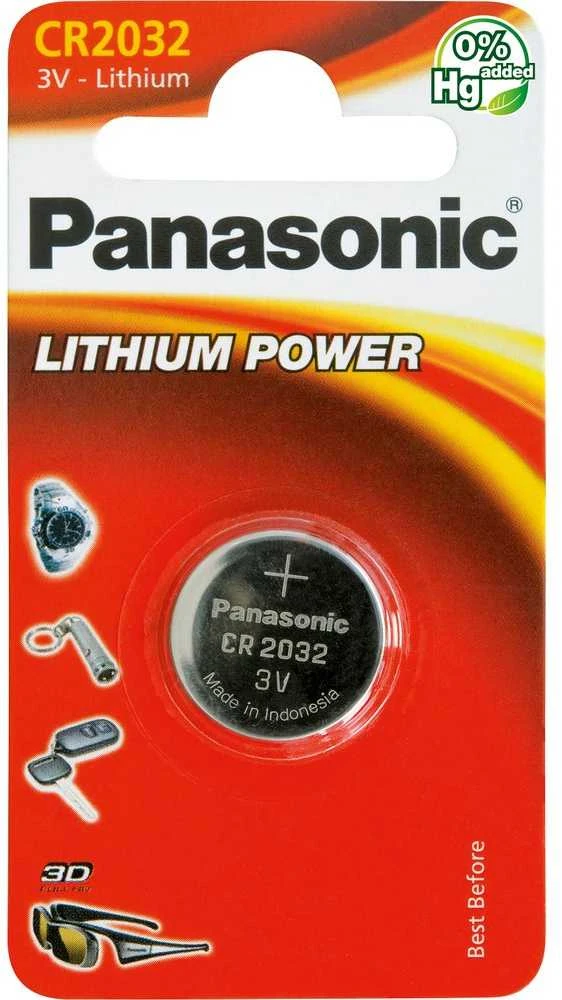 Panasonic elementas CR2032, 1 vnt.