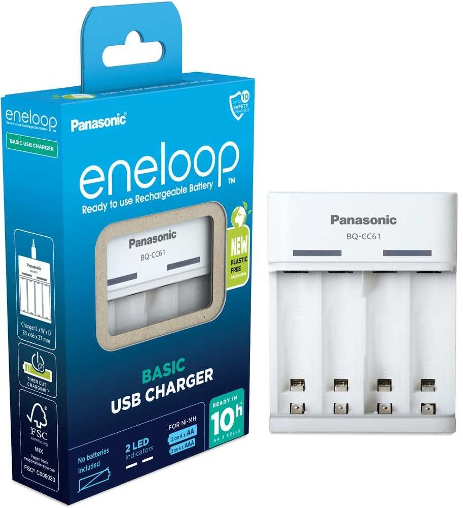 Panasonic Loader BQ-CC61 USB įvestis