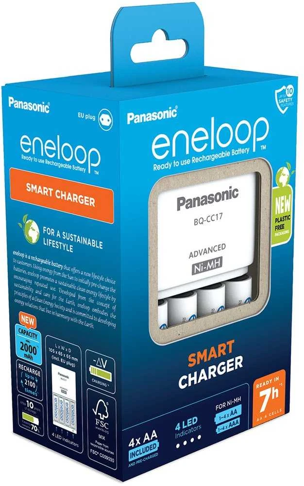 Kroviklis Panasonic ENELOOP K-KJ17MCD40E, 7 val; +(4xAA)