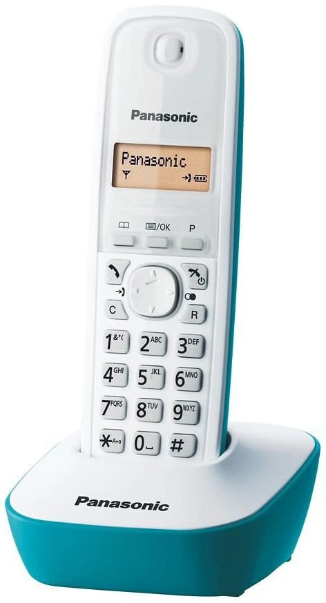 Panasonic | Belaidis telefonas | KX-TG1611FXC | Integruotas ekranas | Skambintojo ID | Baltas | Konferencinis skambutis | Belaidė jungtis