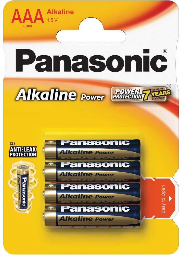 Panasonic 1x4 LR03APB AAA/LR03, šarminis, 4 vnt.
