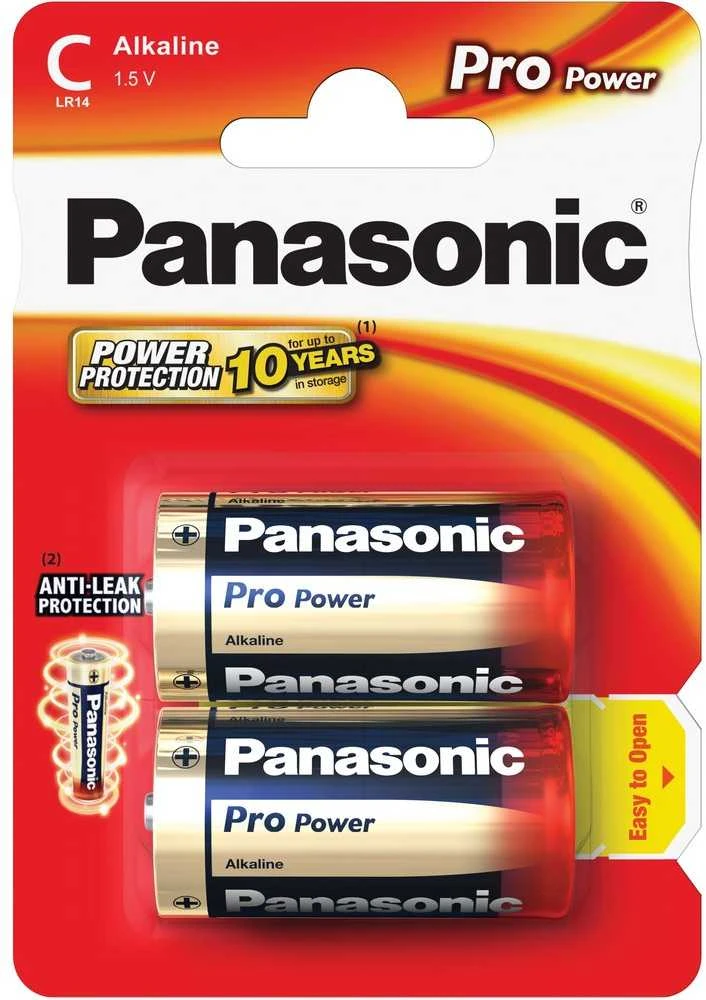 PANASONIC PRO LR14/2BP Elementai
