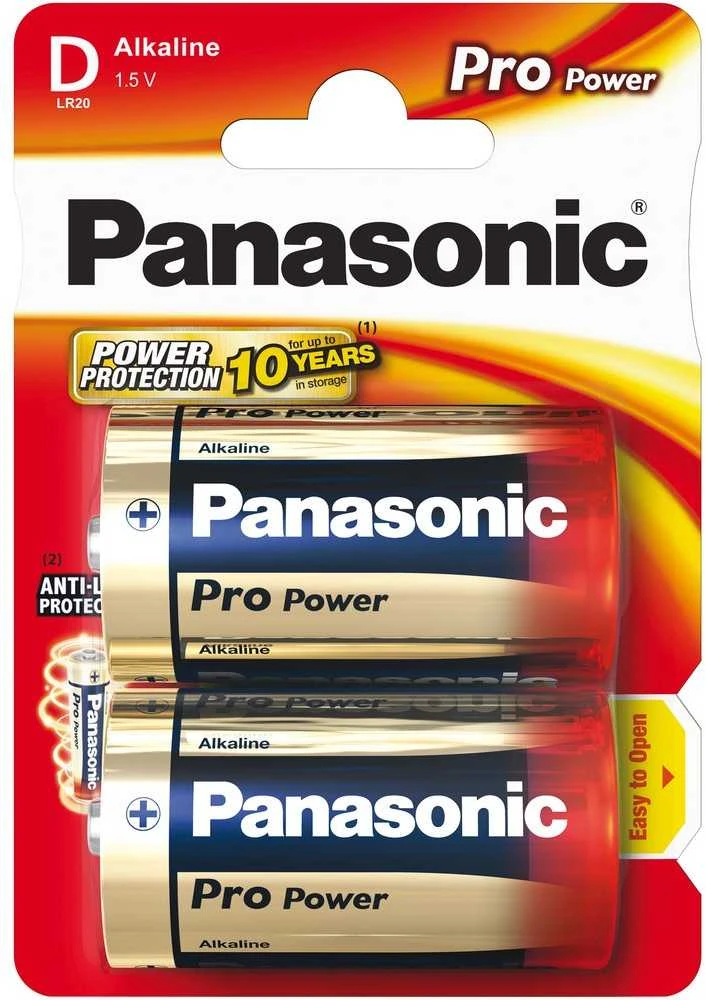 PANASONIC PRO LR20/2BP Elementai