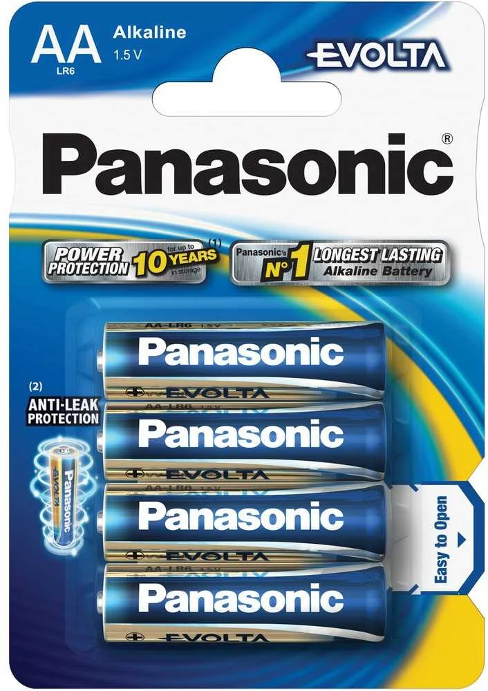 1x4 Panasonic Evolta LR 6 Mignon
