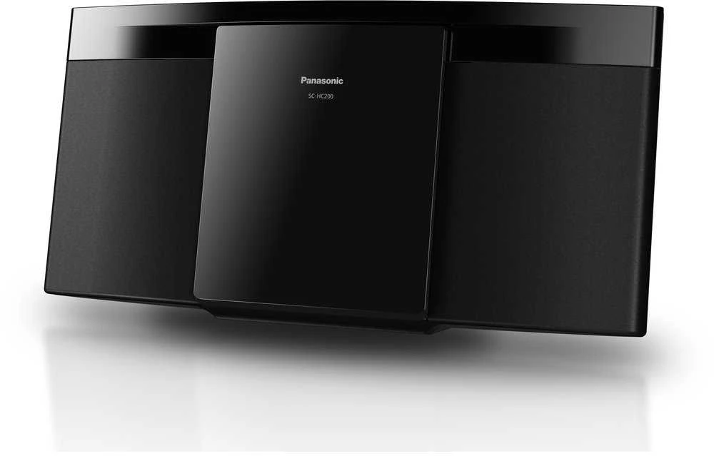 Muzikinis centras Panasonic | Microsystem | SC-HC200EG-K | Bluetooth | CD grotuvas | FM radio