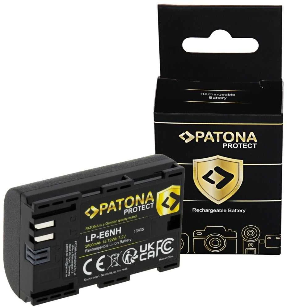 Akumuliatorius patona Protect lp-e6nh do canon eos r5 eos r6 2250mah / 16,2wh