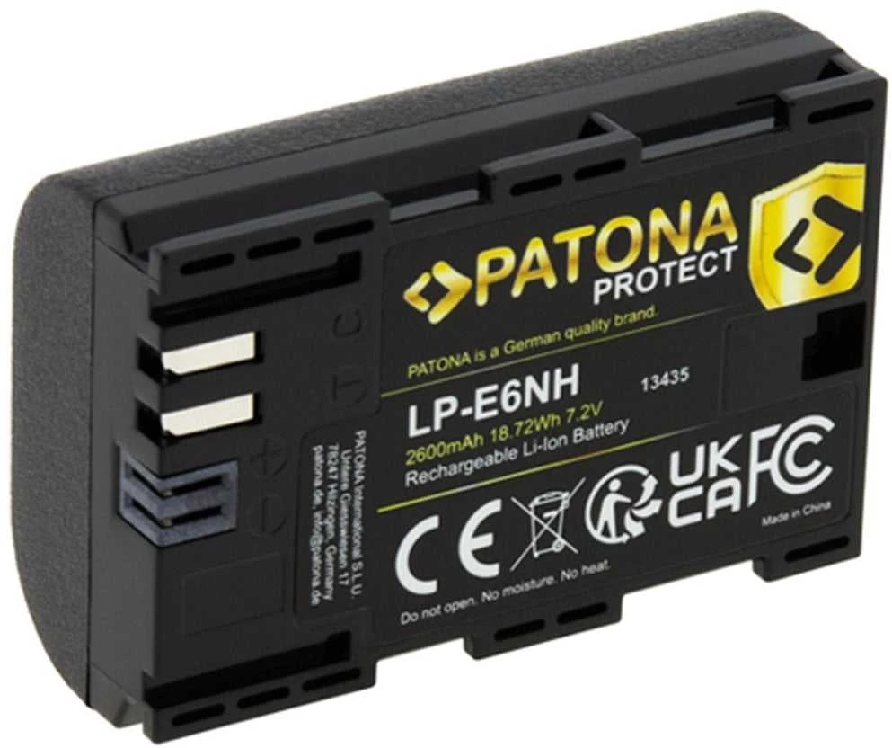 Akumuliatorius patona Protect lp-e6nh do canon eos r5 eos r6 2250mah / 16,2wh