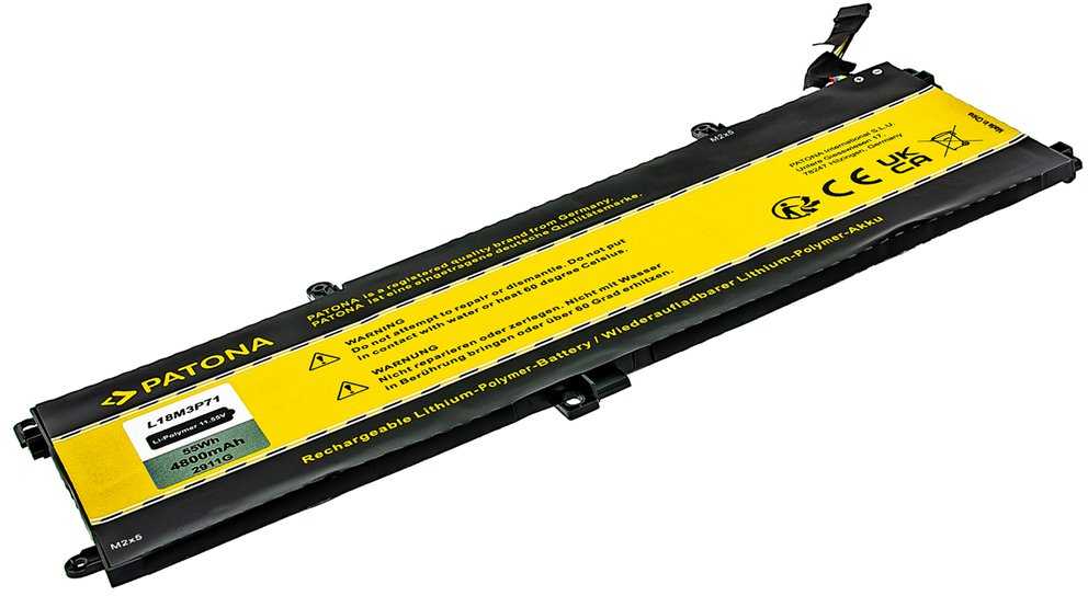 Bateria Patona Patona dla Lenovo Thinkpad P53S/T590 4800mAh Li-Pol 11 55V L18M3P71 (PT2911)