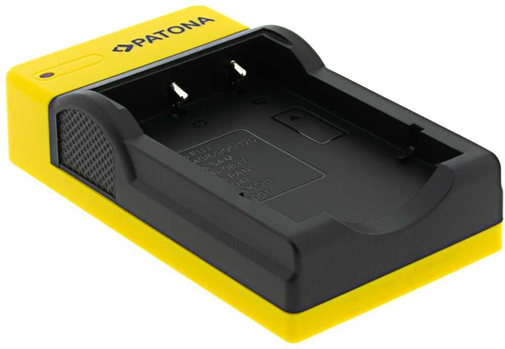 Patona charger for Photo Fuji NP-40/NP-60/NP-95/NP-120, slim, USB