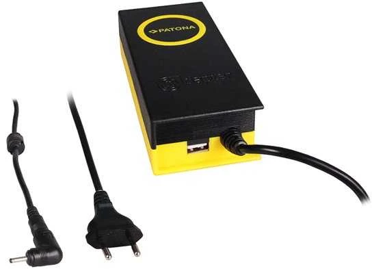PATONA ntb maitinimo adapteris / 19V / 4.7A 90W / 3x1.1mm jungtis / USB išvestis