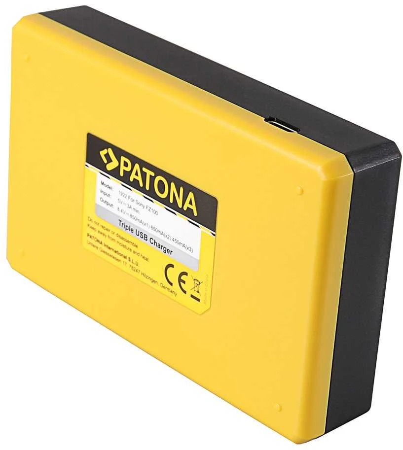 Įkroviklis do aparatu Patona PATONA 01922 kroviklis akumulatorów Akumuliatorius aparatu cyfrowego USB