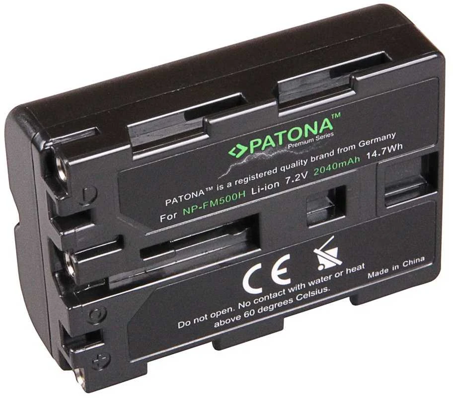 Patona Premium PT1167 – Sony NP-FM500H 2040mAh ličio jonų