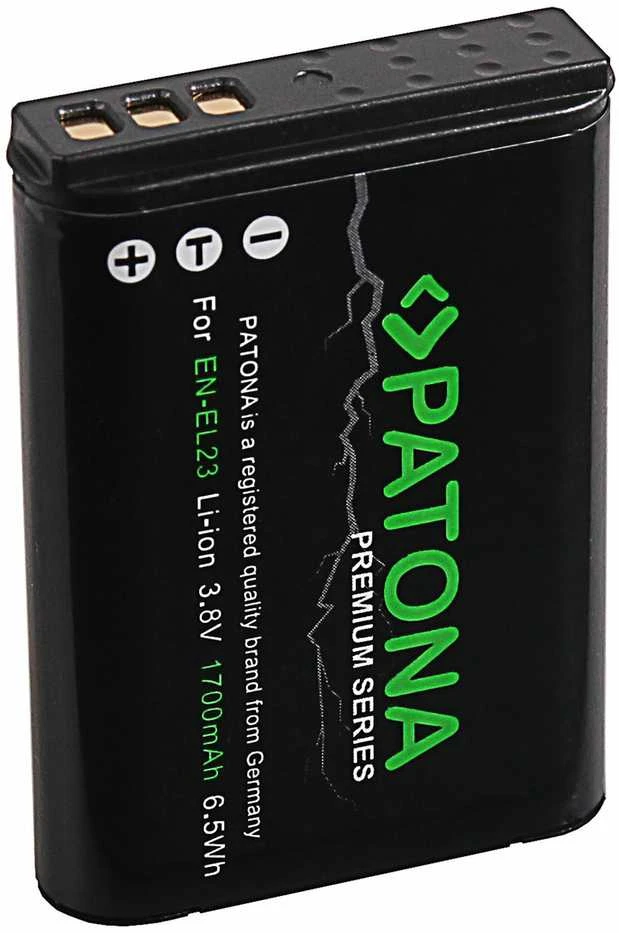 Akumuliatorius Patona Nikon EN-EL23 1700mAh Li-Ion Premium (PT1220)