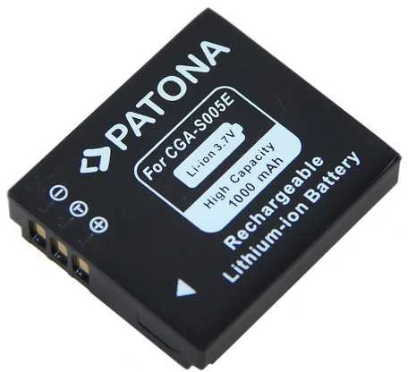 Akumuliatorius Patona Patona fotobaterie pro Panasonic CGA-S005 1000mAh