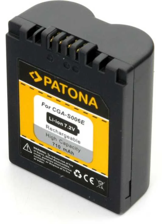 Akumuliatorius Patona Patona fotobaterie pro Panasonic CGA-S006E 750mAh