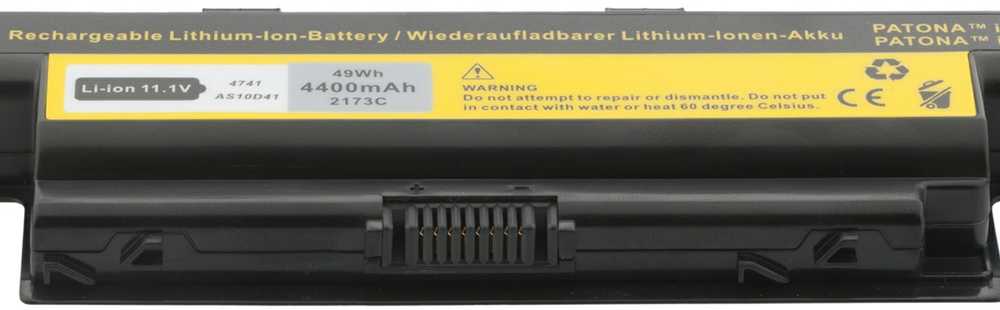 Bateria Patona do Acer Aspire One 2200mAh Li-Ion 10.8V juoda (PT2173)