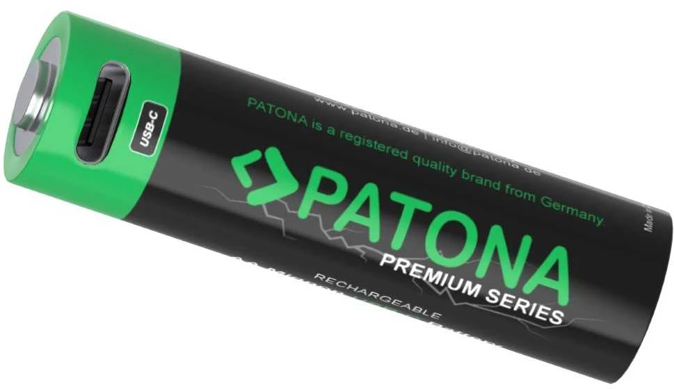 PATONA įkraunama baterija AA/LR6 Li-Pol 2000mAh