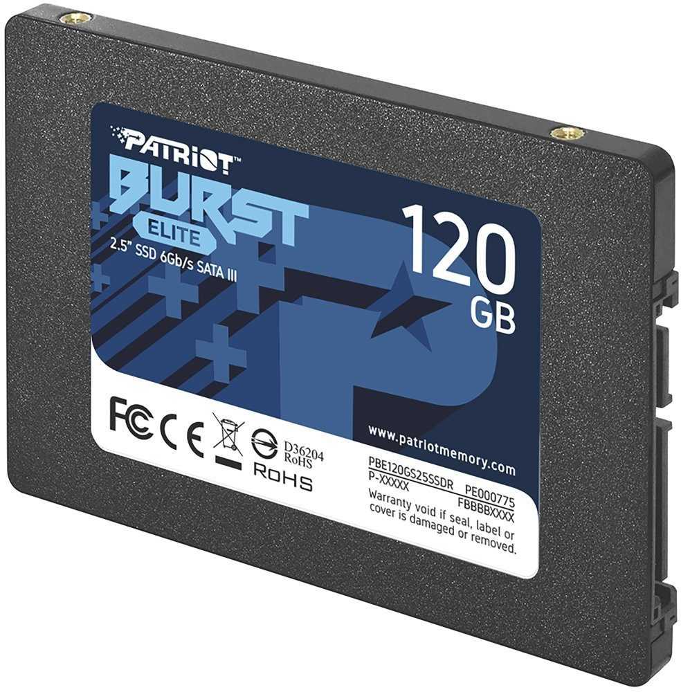 Kietasis vidinis diskas SSD Patriot Burst Elite 120 GB 2.5" SATA III