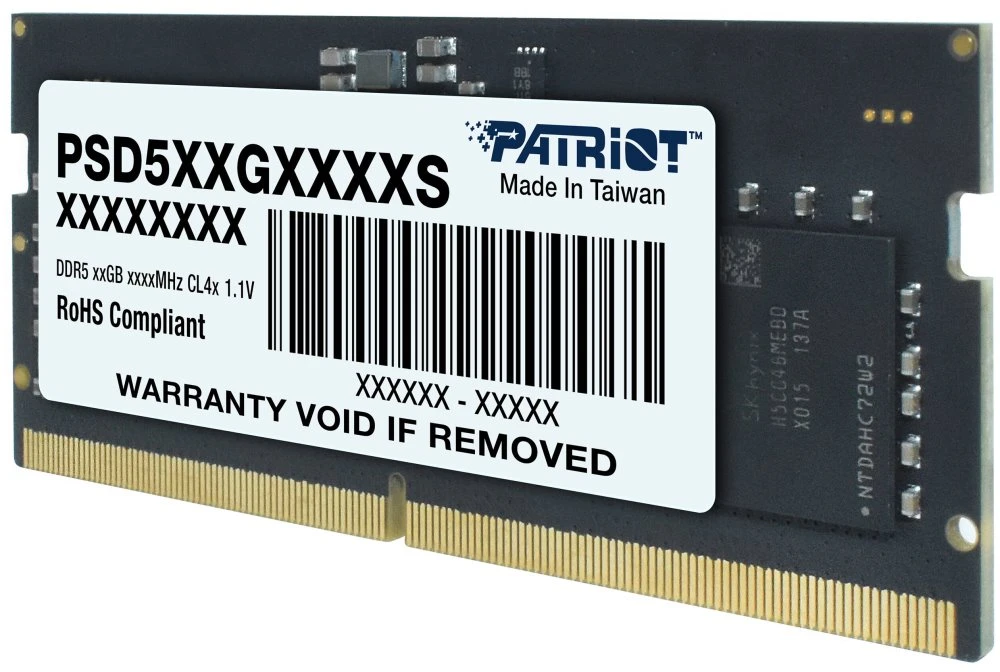 PATRIOT Signature Line DDR5 16GB 1x16GB 5600MHz SODIMM