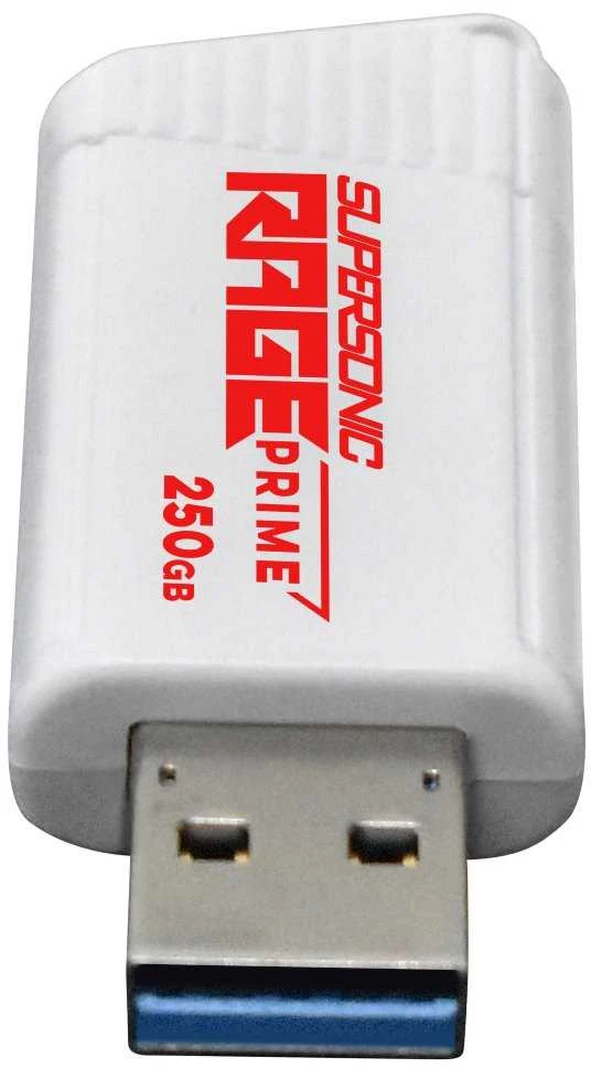 USB Atmintinė - Patriot Rage Prime, 256 GB, 600 MB/S, Juoda