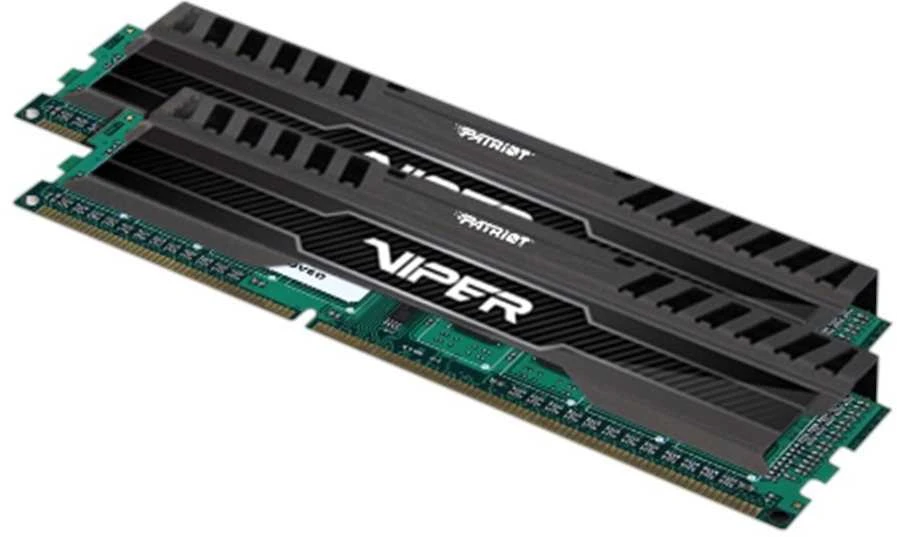 RAM PATRIOT 16GB 2x8GB Kit DDR3 1600MHz Dual Channel XMP Juodas MAMBA