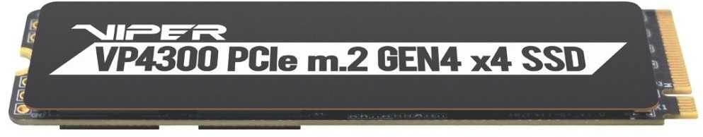 PATRIOT VIPER VP4300 1TB M.2 2280 SSD NVMe PCIe Gen4X4 iki 7400MB/s