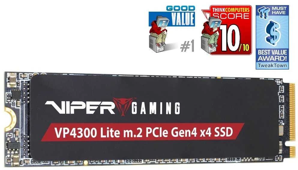 PATRIOT Viper VP4300 Lite 2TB M.2 2280 PCIe Gen4 x4