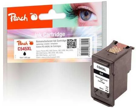 Peach Alternatyvi persikų kasetė Canon PG-545XL juoda