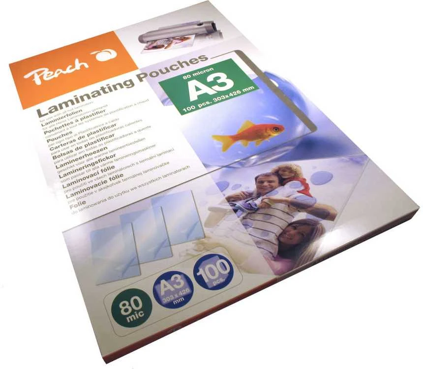 Peach PP580-01 laminavimo vokelis 100 vnt