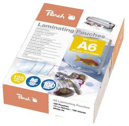 Peach Persikų laminavimo maišelis A5, 125 mikrofonai, 100 vnt (510321)