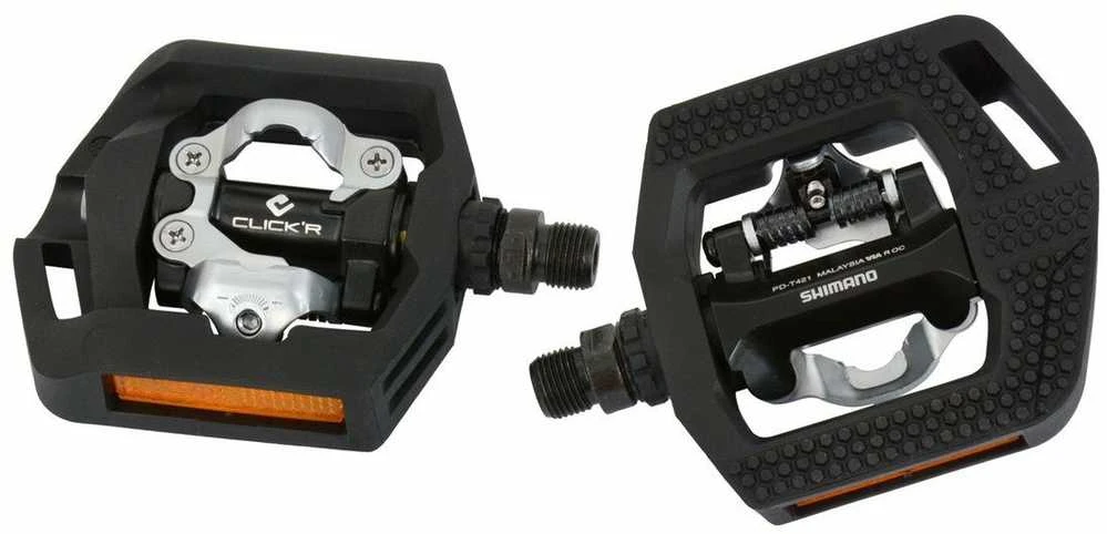 Pedalai Shimano DEORE LX PD-T421 SPD + SM-SH56